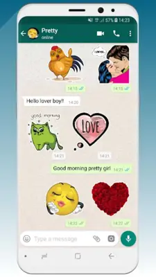 WeLove Stickers android App screenshot 7